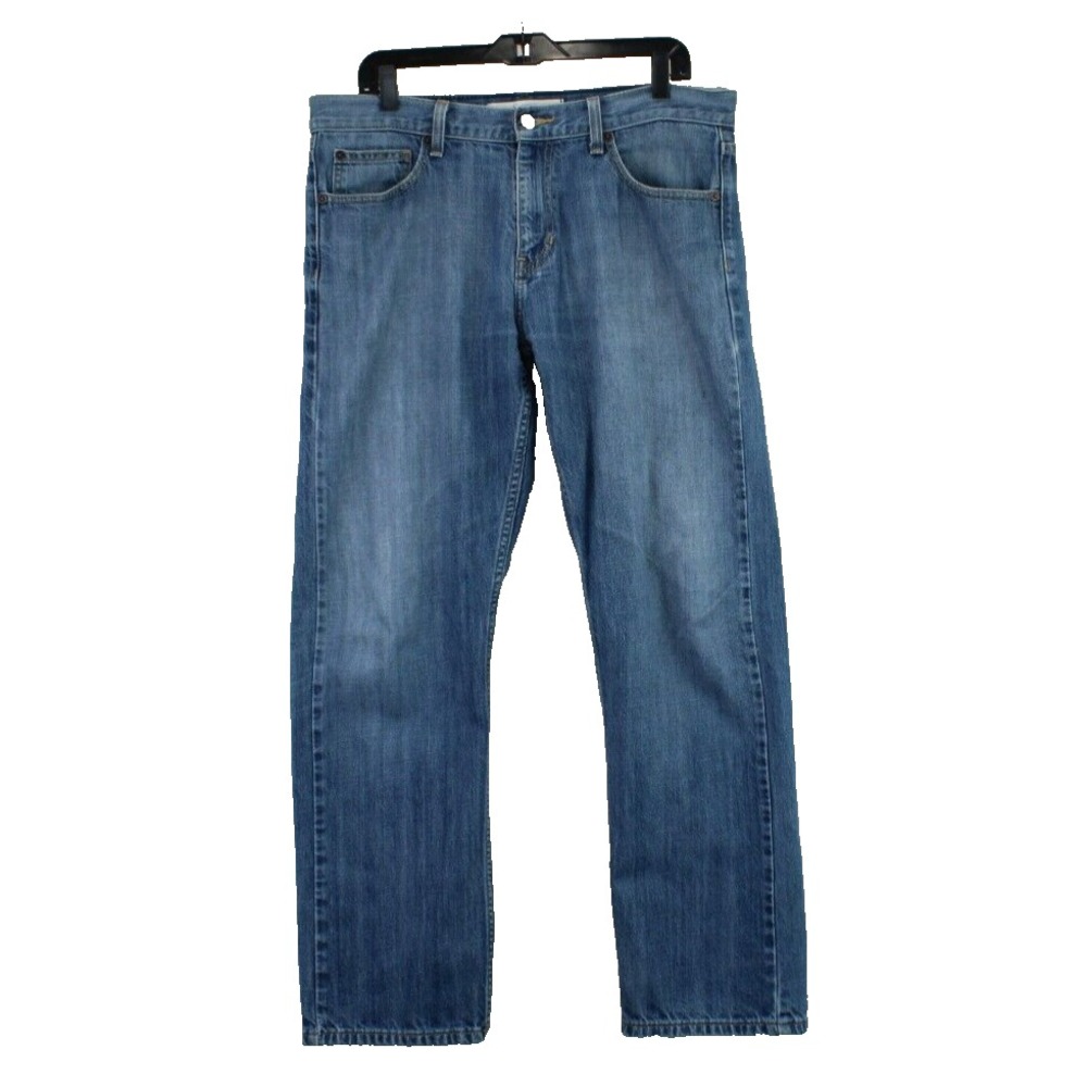 Hilfiger Brand Denim‎ Mens Classic Straight Jeans Blue Wash Size 34x30